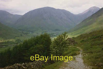 Photo 6x4 The path above Fence Wood Wasdale Head NY1808 c1989