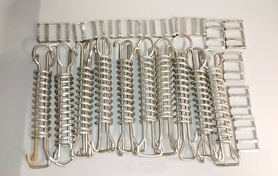 10 Used Pool Cover Springs amp; Buckles Stainless Steel Safety
