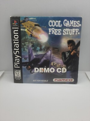 Namco Cool Games Free Stuff Demo CD Disc Sony PlayStation SLUS 90008 Time Crisis