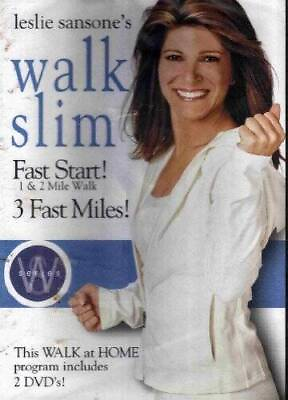 #ad #ad Leslie Sansone#x27;s Walk Slim: Fast Start 1 amp; 2 Mile Walk 3 VERY GOOD