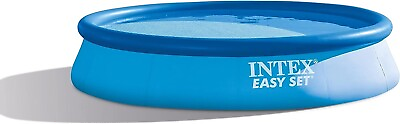 #ad Intex 26175EH Easy Set 18 Ft x 48quot; round above ground swimming poolSet withCover