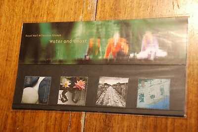 #ad ROYAL MAIL MINT STAMPS 2000 PRESENTATION PACK 309 MILLENNIUM WATER AND COAST