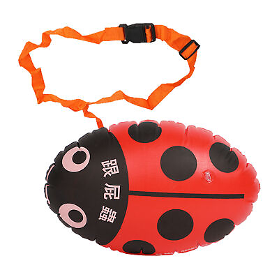 #ad Inflatable Swiming Buoy Safety Float Waterproof Air Dry Bag Open Water Swimming