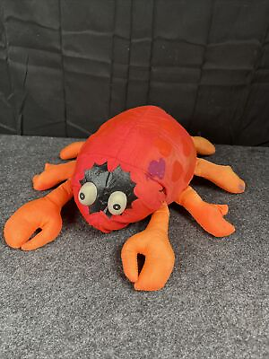 #ad Vintage Aqua Leisure Pool Critter Lobster Crab red orange Nylon smiling 10”
