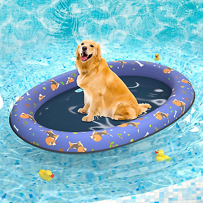 #ad Dog Float Raft Inflatable Dog Swimming Float for Summer