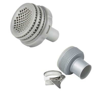 Complete Filter Connector and Short Pipe Joint Set for Intex Pools Great Value