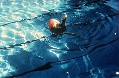 #ad #ad Vintage Photo 1965 Slide Woman Synchronized Swimming Pool