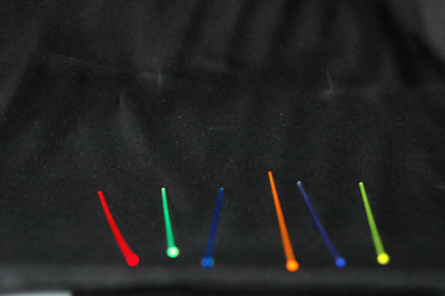 #ad 4 Fiberoptic replacement sight fiber optic rods .060 1.5mm 4 colors truglo pipes