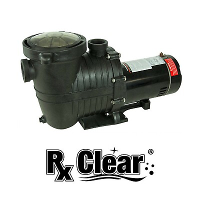#ad Rx Clear Mighty Niagara 1.5 HP In Ground Single Speed Swimming Pool Pump
