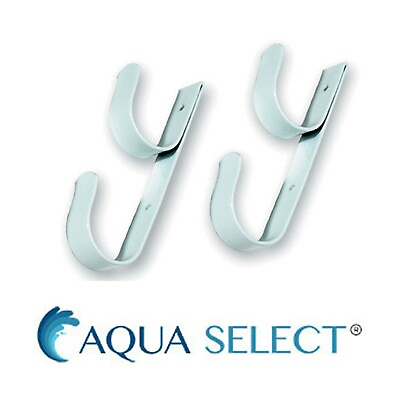 Aqua Select Swimming Pool amp; Spa Aluminum Accessory Hanger 2 Hooks