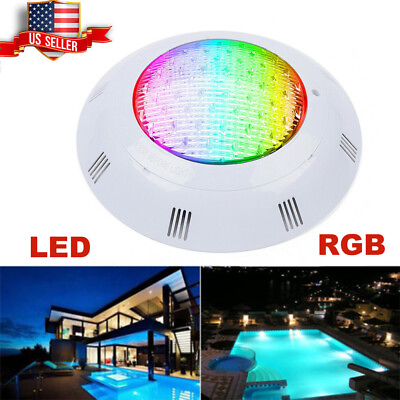 RGB LED 25 54W Color Changing Underwater Swimming Inground Pool Light Bulb Home
