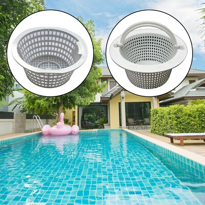 #ad Heavy Duty Swimming Pool Skimmer Basket Ideal for StaRite Pumps and Ponds