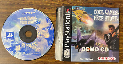 Namco Cool Games Free Stuff Demo Demo Disc Sony PlayStation 1