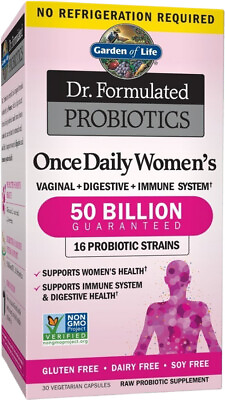#ad #ad Garden of Life Dr. Formulated Women#x27;s 50 Billion Probiotics 30 Caps Ex 04 24