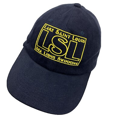 #ad Lake Saint Louis Sea Lions Swimming Ball Cap Hat Adjustable Baseball