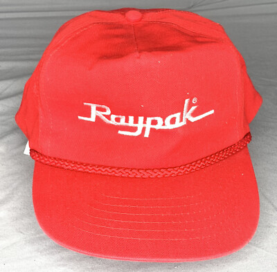 Raypak Swimming Pool Heater Baseball Hat Cap Red SNAPBACK Vintage Cap c47