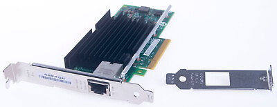 #ad Intel X540 T1 1 Port Ethernet 10GbE PCIe NIC Genuine w Yottamark Both Bracket