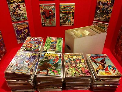HUGE 25 COMICS BOOK LOT MARVEL DC INDIES FREE Shipping VF to NM ALL