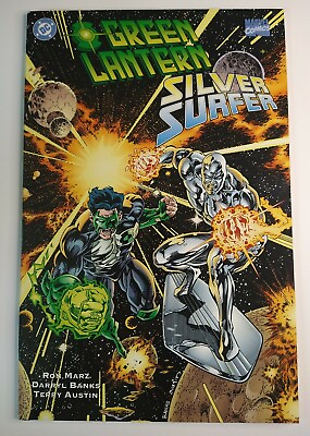 #ad DC and Marvel Comics Green Lantern Silver Surfer: Unholy Alliances VF 8.5