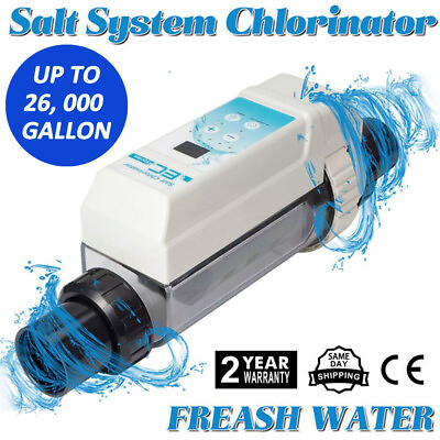 #ad Salt Water System for Up To 16 26K Gallon Above Ground Swimming Pool For intex
