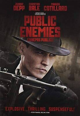 #ad #ad Public Enemies Single Disc Edition DVD VERY GOOD