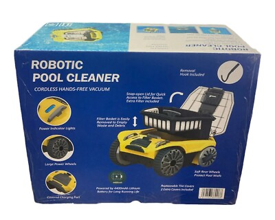 #ad Intertek Cordless Robotic Pool Vacuum Cleaner SM22 301 032 01