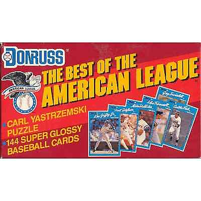 1990 Donruss Best of the AL #1 144 You Choose Very Crisp cards 🌟