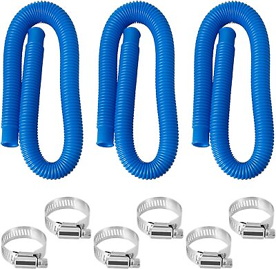 #ad Above Ground Pool Pump Hoses 1.25 x 41 Inch Compatible with Intex Pump Models
