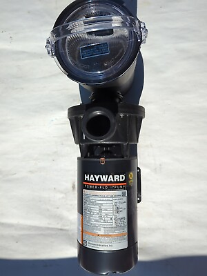 #ad Hayward Power Flo II 1 2 HP Pool Pump