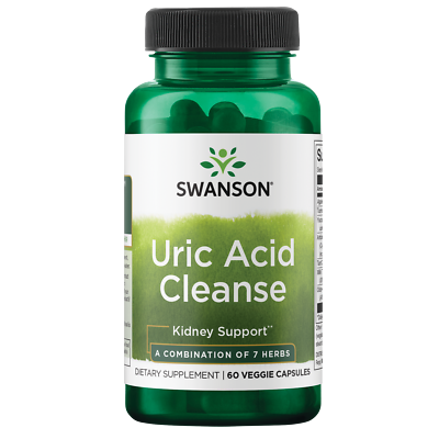 #ad Swanson Uric Acid Cleanse Natural Supplement Promoting Kidney Support Fea...