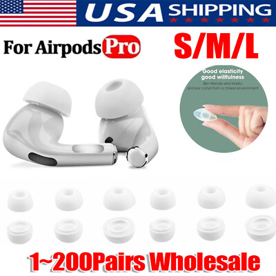 #ad For Apple Airpods Pro NEW Ear Tips Replacement Accessories Cover S M L lot