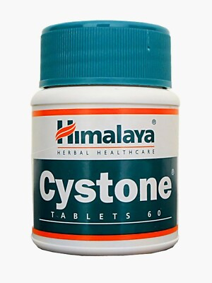 Cystone Himalaya USA 60 Tab Dissolves kidney stones OFFICIAL DOCUMENTS Exp.2025