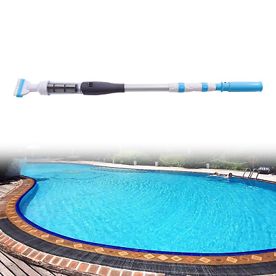 #ad Handheld Pool Vacuum 12V Cordless Rechargeable Stick Pool Cleaner Telescopic Rod