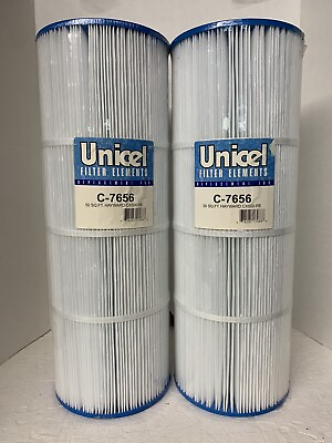 #ad 2 New Unicel C 7656 Hayward CX500RE Star Clear Replacement Swimming Pool Filters
