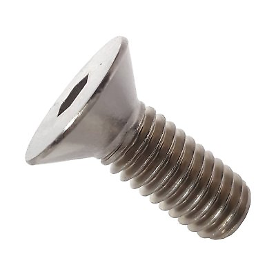 5 16 18 Flat Head Socket Cap Allen Screws Stainless Steel All Quantity Lengths