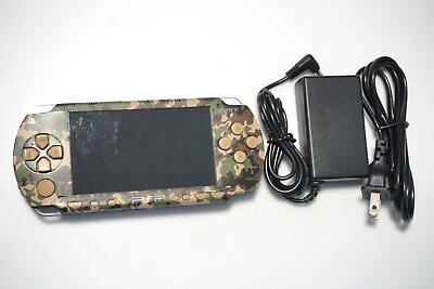 PSP 1000 console camouflage Metal Gear PlayStation Portable system