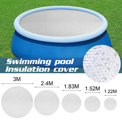 #ad Swimming Pool Cover Polyethylene Cover Heat Isulat Anti dust Rainproof Outdoor