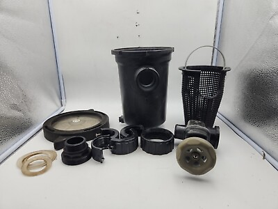 #ad Pool pump parts PUMP STRAINER BASKET and Housing