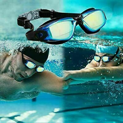 #ad Swimming Goggles Mirror Clear Anti UV Anti Fog Swim Glasses For Adult And Child