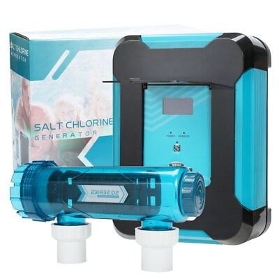 #ad Salt Water Pool Chlorine Generator for 55000 Gallon Complete Chlorinator System