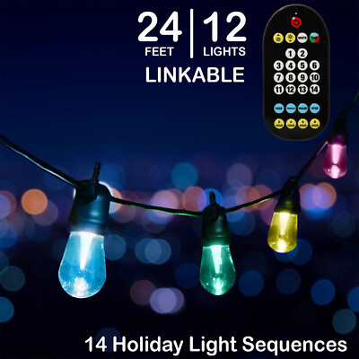 Mr. Christmas Holiday Cafe#x27; Lights 14 Holiday Light Sequences 12 Lights