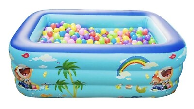 SWIMMING POOL INFLATABLE INFANTS TODDLERS 120cm 48quot; NEXT DAY SHIPPING