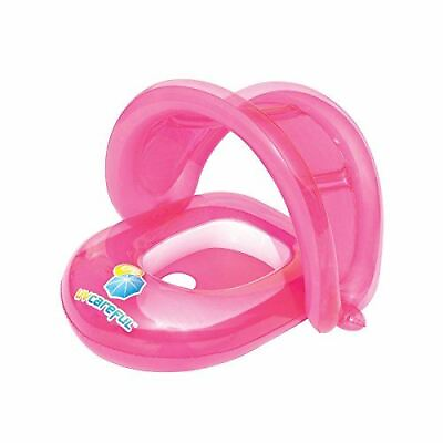 #ad Baby Care Seat Pink Covered Swimming Pool Float UV 50 UPF NEW In Box