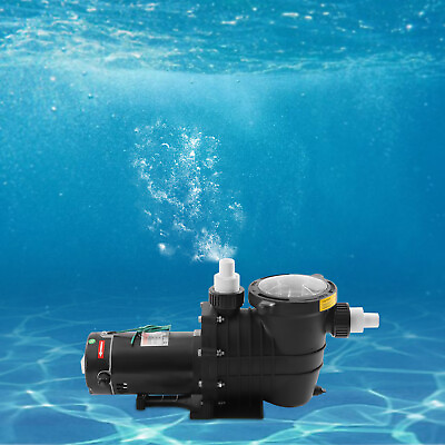 #ad #ad 1.5HP Powerful Self Priming in Above Ground Swimming Pool Pump w Strainer Basket