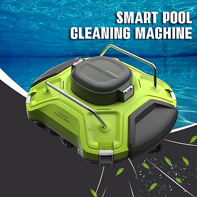 #ad #ad Cordless Pool Cleaner 360° Automatic Swimming Pool Sewage Vacuum Cleaning Robot