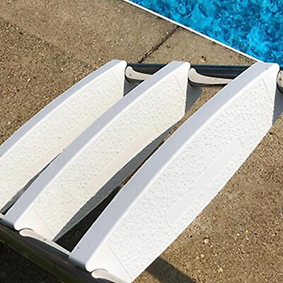 #ad 3 Pieces Pool Ladder Rung Steps Pool Entry Rung Steps for Swimming Pools SPA