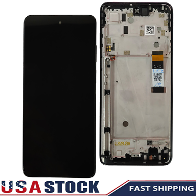 Replace For Motorola Moto G Stylus 5G 2022 XT2215 LCD Display Touch Screen Frame