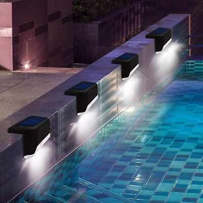 #ad Solar Pool Side Lights Light up Swimming Pool Accessories Night Lights