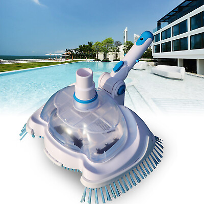 #ad #ad Professional Pool Vacuum Head Inground Above Ground Swimming Brush Cleaner Tool