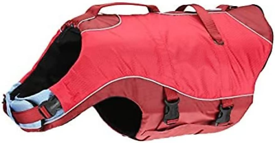 Kurgo Surf n? Turf Dog Life Jacket Flotation Life Vest for Swimming and Boa...